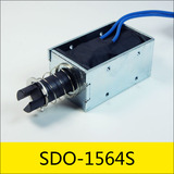 SDO-1564S系列電磁鐵，型號：SDO-1564S-12D18，應(yīng)用：自動化設(shè)備，大?。?4*38*30mm，電壓：DC12V，電流：0.67A，電阻：18Ω，功率：8W