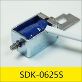 单保持电磁铁SDK-0625S系列，型号：SDK-0625S-06A06，应用：智能门锁，大小：25*15.9*13mm，电压：DC6V，电流：1A，电阻：6Ω，功率：6W