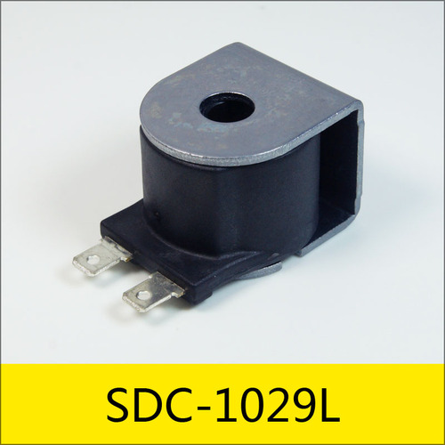 zanty SDC-1029L系列電磁鐵，型號：SDC-1029L-24A21.5，應(yīng)用：自動販賣機，78*31.9*28.45mm，電壓：24V，電流：1.05A，電阻：21.5Ω，功率：10.5W