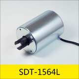 SDT-1564系列圆管电磁铁，型号：YD-T1564-121，应用：控制设备，大小：φ49*64.5mm，电压：DC220V，电流：1A，电阻：220Ω，功率：220W