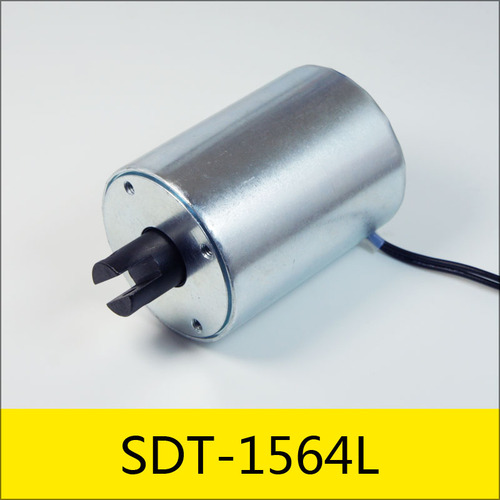 SDT-1564系列圓管電磁鐵，型號：YD-T1564-121，應用：控制設備，大小：φ49*64.5mm，電壓：DC220V，電流：1A，電阻：220Ω，功率：220W