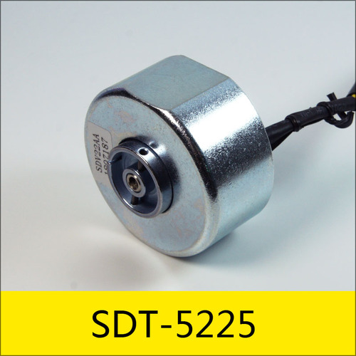 SDT-5225系列電磁鐵，型號(hào)：SDT-5225-401，應(yīng)用：高速貼片機(jī)，大?。?2*25mm，電壓：DC8V，電流：0.75A，電阻：10.6Ω，功率：6W