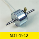 SDT-1912系列電磁鐵，型號：SDT-1912-436，應用：高速貼片機，大?。?9*11.6mm，電壓：DC12V，電流：1.33A，電阻：9Ω，功率：16W