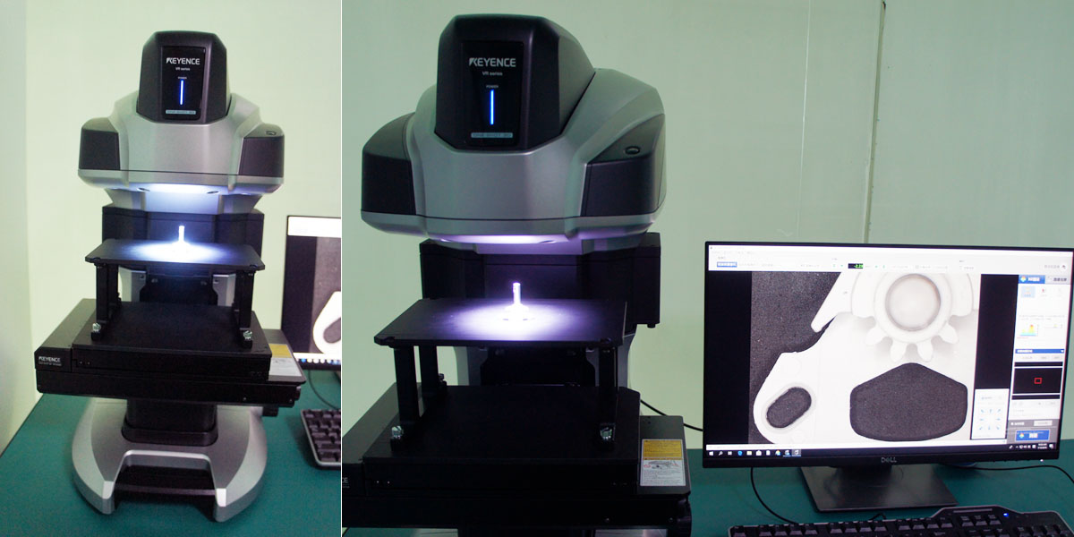 宗泰引进一台重量级测试仪-基恩士3d轮廓测试仪vr5000