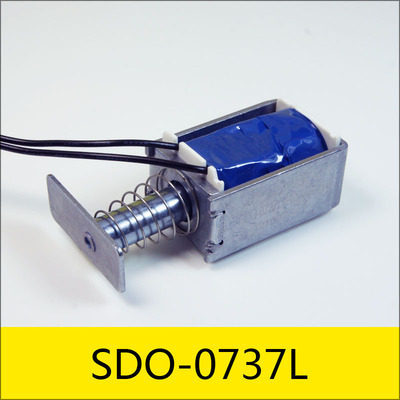SDO-0737Lシリーズソレノイド，型番：SDO-0737L-240-85A3500，使用：換気扇，DC240V吸合DC85V保持，抵抗：3500Ω，パワー：16.5W启动2.06W保持