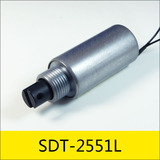 SDT-2551L系列圓管電磁鐵，型號：SDT-2551L-24A14.4，應(yīng)用：設(shè)備控制系統(tǒng)，大?。害?5*51.5mm，電壓：DC24V，電流：1.67A，電阻：14.4Ω，功率：40W