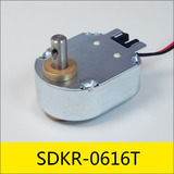 Rotary solenoid SDKR-0616T series, for ATM banknote counter, DC24V, 1.2A, 20Ω, 28.8W