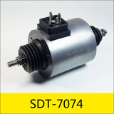 SDT-7074系列電磁鐵，型號：YD-T7074-576，應(yīng)用：軌道交通設(shè)備檢測，大?。?0*74mm，電壓：DC48V，電流：0.55A，電阻：87Ω，功率：26.5W