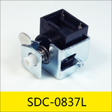 Zanty SDC-0837L series solenoid, application: American bullet cabinet lock, DC6V, 0.67A, 9Ω, 4W